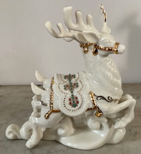Lenox Dash Away All Collection Dasher & Dancer Porcelain Reindeer Figurine EUC picture