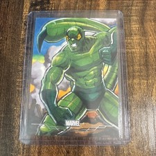 2026 Topps Marvel Neon Sketch Card 1/1 Auto Allen Serrano Scorpion picture
