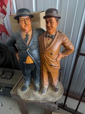 Vintage Laurel and Hardy Figurine Comedy Duo Statue 20
