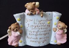 Shelly Rasche Prayer Bears Portable Lamp Night Light Now I Lay Me Down to Sleep picture