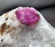 75 CT ,Top Quality Natural Red Ruby Crystals on matrix  From Jegdalek @Afg picture