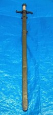 19th Century Masonic Knights Templar Ceramonial Dress Sword & Scabbard Eagle  picture