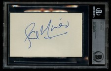 Sal Mineo d1976 signed autograph 3x5 card Plato in Rebel Without a Cause BAS picture