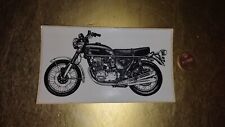 HONDA MOTORCYCLE VINTAGE  Sticker Decal Original Old stock picture
