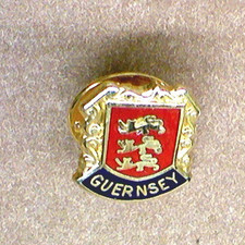 Guernsey England Coat Of Arms Pin picture