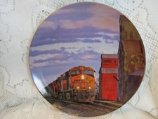 BNSF 2010 Limited Edition Collector's Plate for Safety -