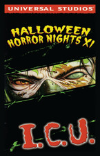 HHN Halloween Horror Nights 8 Eddie Icon I.C.U. ICU 11x17 Poster picture