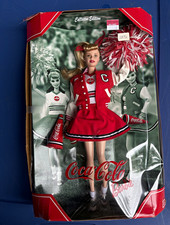 Coca-Cola Barbie Collector Edition Cheerleader Doll “Have a Coke” Red/White picture