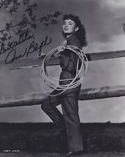 ANN BLYTH SIGNED AUTOGRAPHED BW PHOTO picture