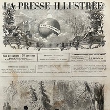LA PRESSE ILLUSTRREE Journal July 9, 1870 # Imperial Prince Velociped picture