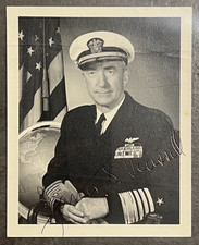 James S Russell Signed Photo US Navy Admiral Official Portrait Autograph picture