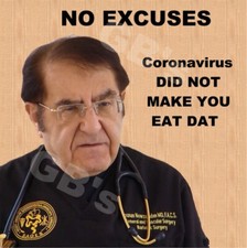 Dr. Now Kitchen Refrigerator Magnet-NO EXCUSES picture