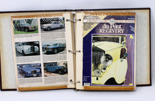 Vintage Rolls Royce Bentley Scrapbook Album Car Ads Photos Ephemera Automobilia picture
