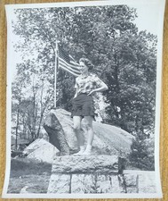 vintage b&w photo of woman/ Mittersill club N.H photographer R.F Fitzpatrick  picture