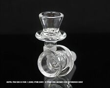 14mm GLASS CONE Slide Bowl HONEYCOMB SCREEN 14 mm Water Pipe Slide 14 mm male picture