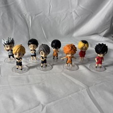 Haikyuu Mini Figure Set of 8 Complete Pyon Collection Japan 1.7 Inch picture
