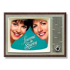 LAVERNE & SHIRLEY Classic TV 3.5 inches x 2.5 inches FRIDGE MAGNET  picture