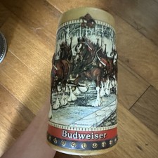Budweiser 1988 Anheuser-Busch Collector’s Series Clydesdales Stein picture