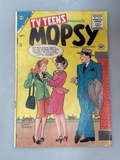 1955 Charlton TV Teens Mopsy Gladys Parker Female Comic Strip Vol 2 # 9  picture