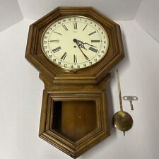 Ridgeway URGUS 31 Days Wall Clock West Germany  Manual Wind With Key VINTAGE picture