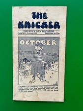 ​THE KNICKER ~ The Boy's Own Magazine, 1928, Tim vintage booklet comic clothing picture