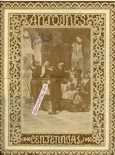 Antoines, New Orleans, Louisiana -1840-1940 Centennial Menu - Waiter SGD,11 1/2X picture