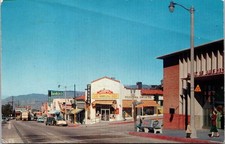 c1960 Foothill Blvd & Commerce St Tujunga California CA Los Angeles Postcard picture