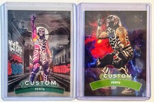 Penta Custom Art Trading Card Lot of 2 Fan Made Collectible Cards picture