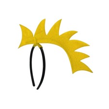 Yellow Spiky Mohawk Bird Headband Costume Accessory Woodstock Bird picture