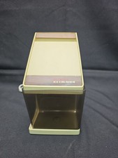 Vintage Rival Electric Ice Crusher Model 840 Removable Cup Brown & Tan - Tested picture