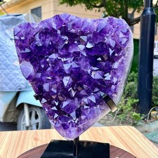 15.43LB  Natural high-quality amethyst cave quartz cluster crystal sample picture