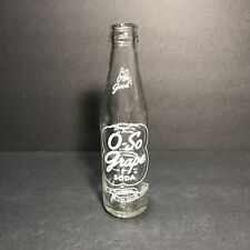 Vintage O-So Good Grape Soda Bottle 7 Oz Bottled In Bowling Green Kentucky picture
