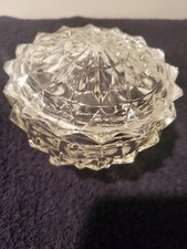 Vintage Jeanette Cubist Powder Jar picture