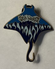 SeaWorld Orlando San Diego Antonio - Manta Ray Pin picture