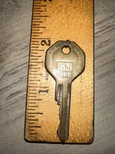 Antique Key: General Motors #9286?? Knockout. Early Car Key picture