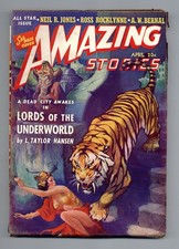 Amazing Stories Pulp Vol. 15 #4 FN+ 6.5 1941 picture