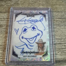 Guy Gilchrist 2025 Leaf Metal Inscriptions sketch Auto Kermit The Frog 19/149 picture
