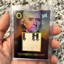 2024 Pieces Of The Past 1800s Thomas Jefferson Handwriting History Relic Card picture