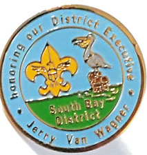 Boy Scouts South Bay District Executive Jerry Van Wagner Lapel Pin (081523) picture