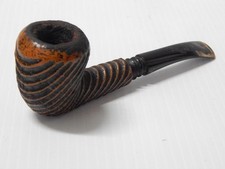 XFINE ANTIQUE / VINTAGE  SHAMROCK MRKD TOBACCO SMOKING PIPE - FINE GIFT  picture