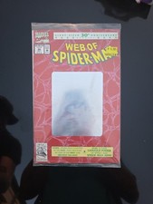 Web of Spider-Man # 90. 30th Anniv Hologram cover. Marvel comics Keymaster Sale picture