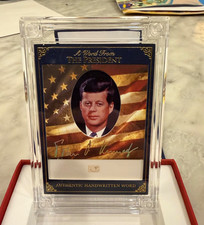 POTUS a word from the president President John F Kennedy Hand written Word picture