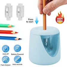 Automatic Electric Pencil Sharpener Battery Operated for Home School Classroom picture