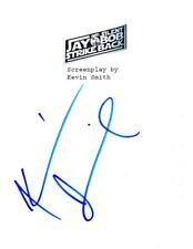 KEVIN SMITH SIGNED JAY AND SILENT BOB STRIKE BACK FULL SCRIPT AUTOGRAPH COA picture