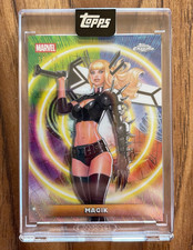 Magik CEREBRO ATTENTION SP Encased /99 X-Men 2026 Topps Marvel Mint 🔥 picture