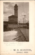 Spokane WA Great Northern Depot c1900s Real Photo Vintage Postcard bhn picture