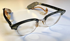 Vintage Beltone Carillon Hearing Aid Eyeglasses Medical Optical Untested c1960 picture