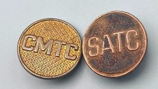 WWI Era CMTC Citizens Military Camps & SATC Student Army Training Corps Discs picture