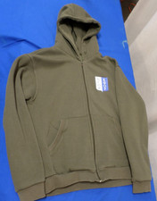 DISCONTINUED OD GREEN MILITARY KOSOVO KFOR UNIT DEPLOYMENT HOODIE SMALL picture