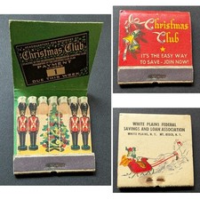 Feature Matchbook Christmas Clb. - White Plains Federal Savings and Loan Assoc. picture